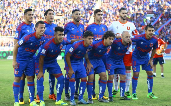 20 DE FEBRERO de 2016 /SANTIAGO Formación de Universidad de Chile , durante el Partido valido por la sexta fecha del Campeonato SCOTIABANK clausura 2015-2016 entre Universidad de Chile vs Audax Italiano, jugado en el Estadio Nacional FOTO : OSVALDO VILLARROEL/ AGENCIAUNO